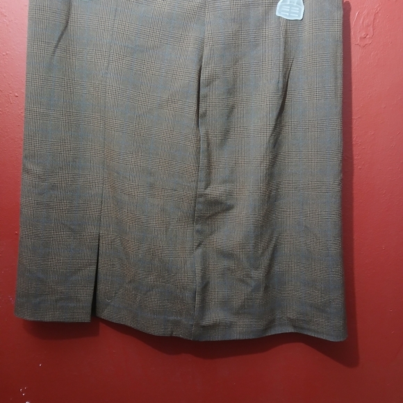 Rachel Zoe Brown Plaid Skirt - Picture 4 of 8